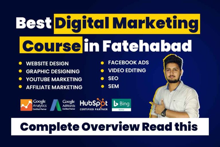 Best Digital Marketing course in Fatehabad, Haryana 2022